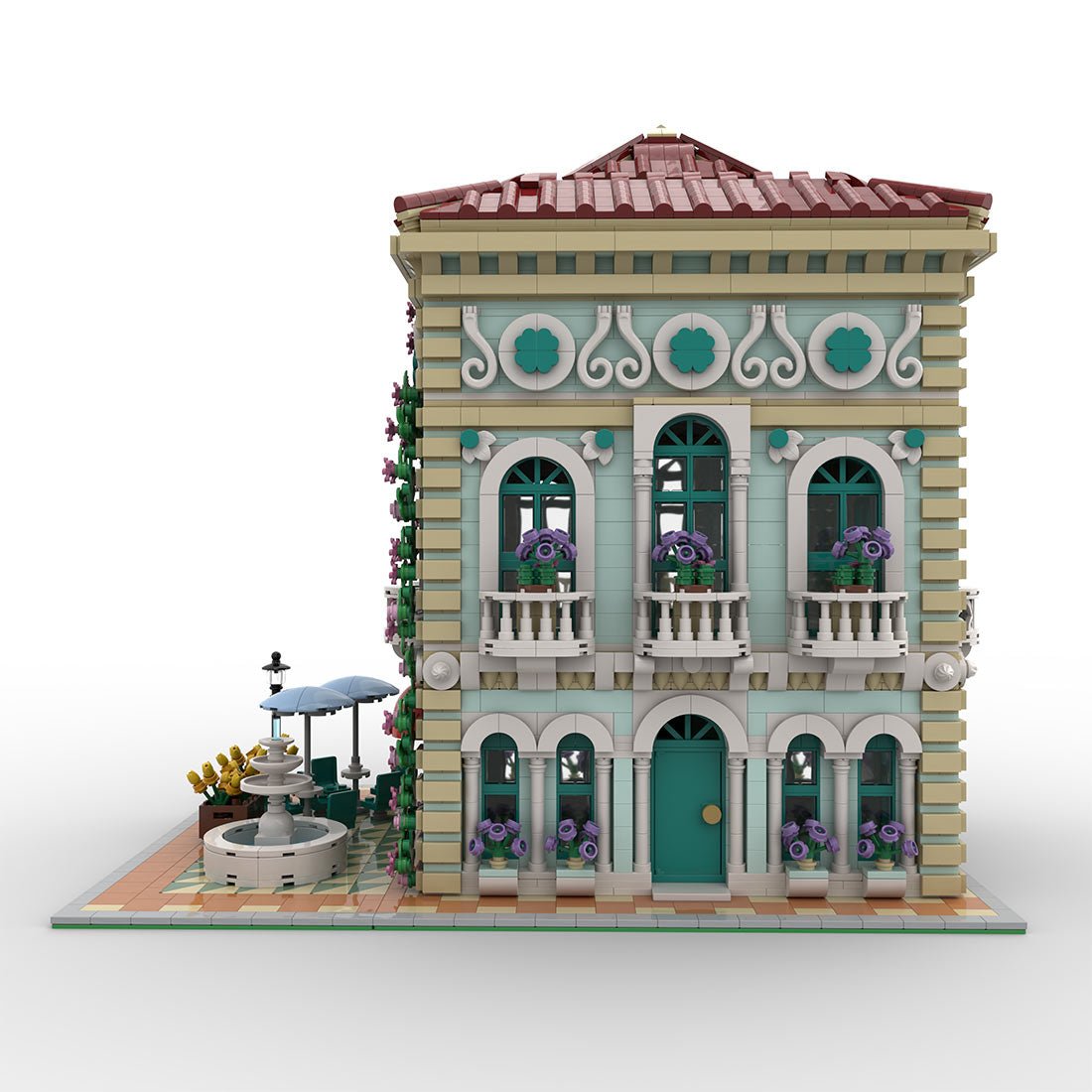 MOC - 212807 MODULAR VIII Klemmbausteine - LesDiy - Klemmbausteine