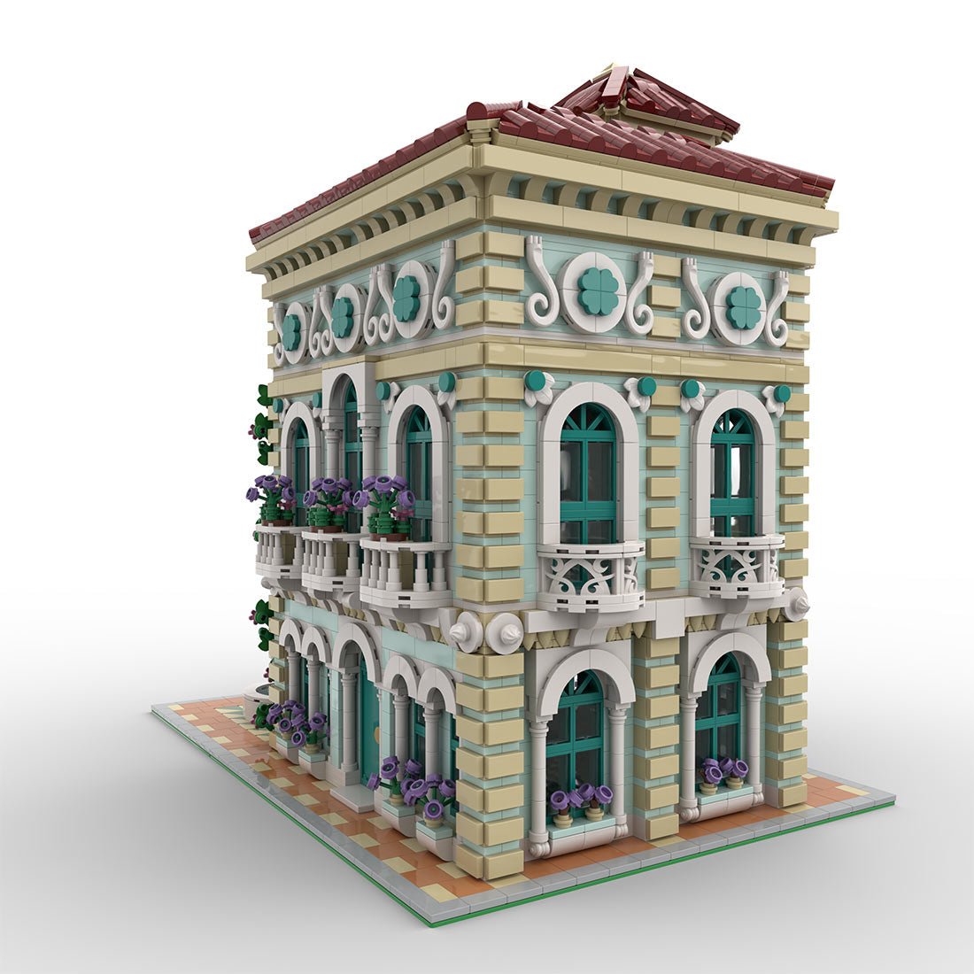 MOC - 212807 MODULAR VIII Klemmbausteine - LesDiy - Klemmbausteine