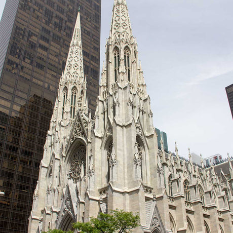 MOC - 212962 St. Patrick's Cathedral 1:800 Scale Klemmbausteine - LesDiy - Klemmbausteine