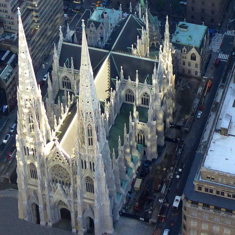 MOC - 212962 St. Patrick's Cathedral 1:800 Scale Klemmbausteine - LesDiy - Klemmbausteine