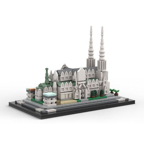MOC - 212962 St. Patrick's Cathedral 1:800 Scale Klemmbausteine - LesDiy - Klemmbausteine