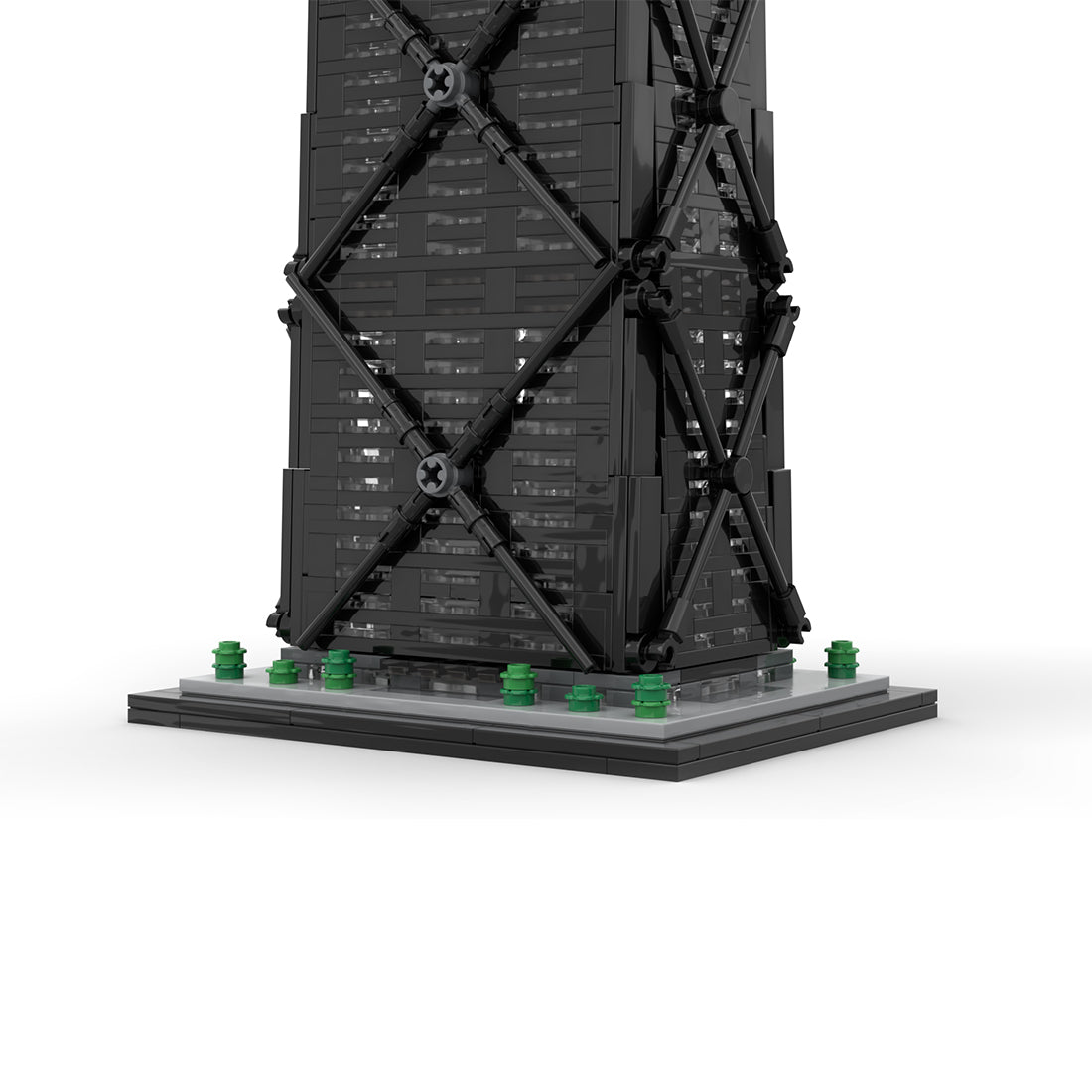 MOC - 213080 John Hancock Center 1:800 Scale Klemmbausteine - LesDiy - Klemmbausteine