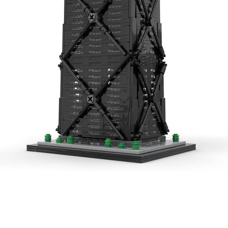 MOC - 213080 John Hancock Center 1:800 Scale Klemmbausteine - LesDiy - Klemmbausteine