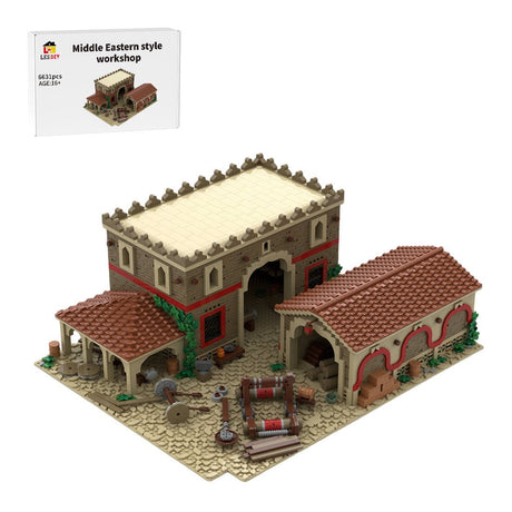 MOC - 213127 Age of Empires - Siege Workshop (Middle Eastern) Klemmbausteine - LesDiy - Klemmbausteine
