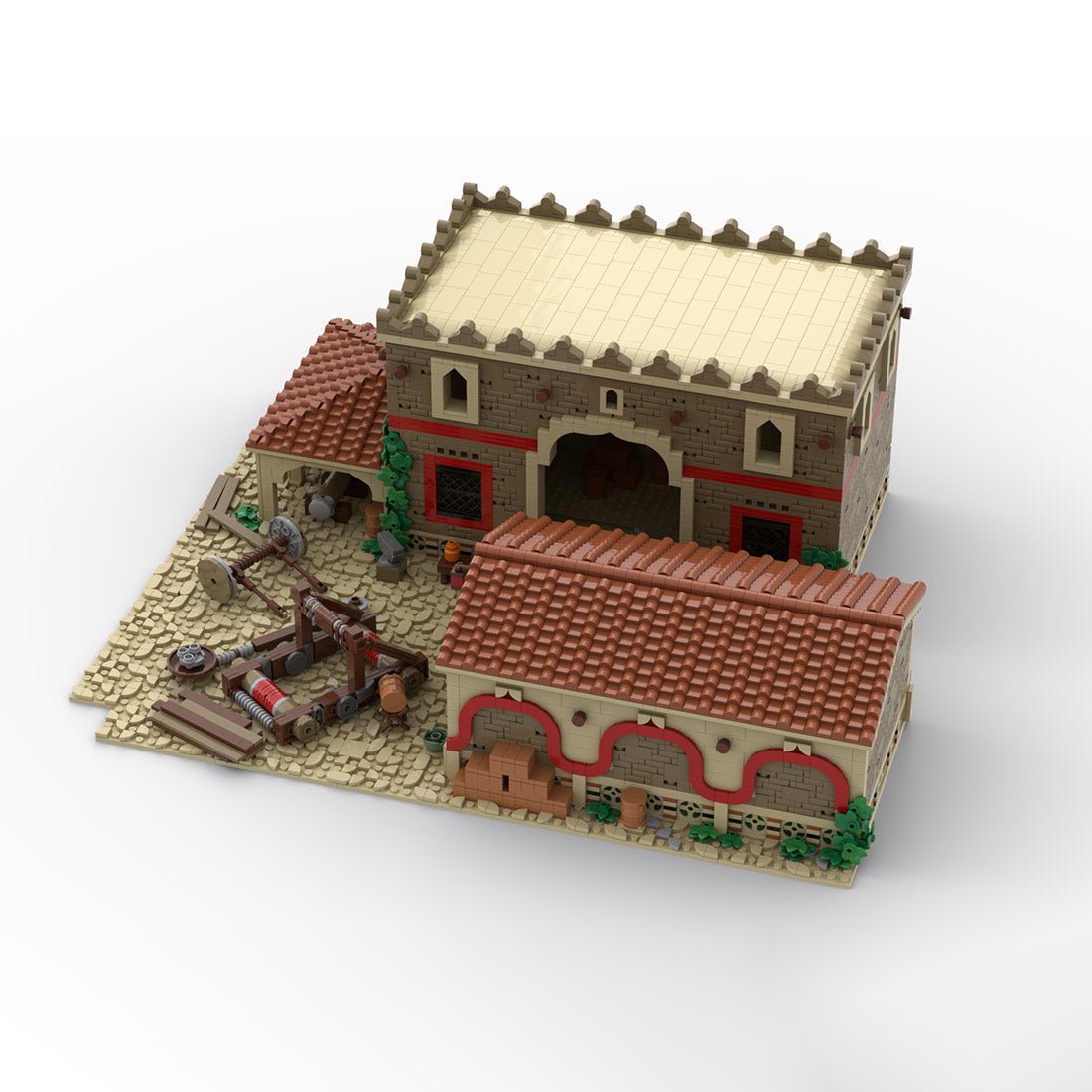 MOC - 213127 Age of Empires - Siege Workshop (Middle Eastern) Klemmbausteine - LesDiy - Klemmbausteine