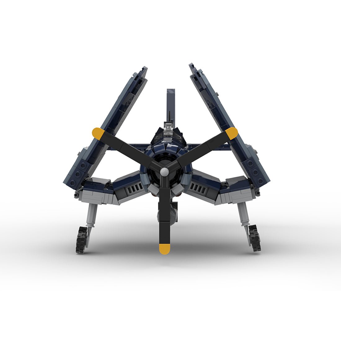 MOC - 213209 F4U - 1 Corsair 1:35 scale model Klemmbausteine - LesDiy - Klemmbausteine