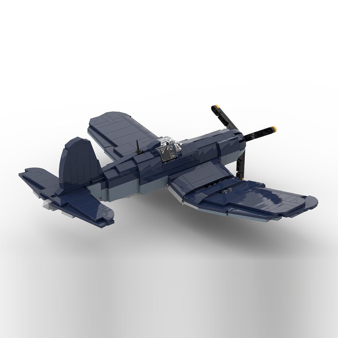 MOC - 213209 F4U - 1 Corsair 1:35 scale model Klemmbausteine - LesDiy - Klemmbausteine