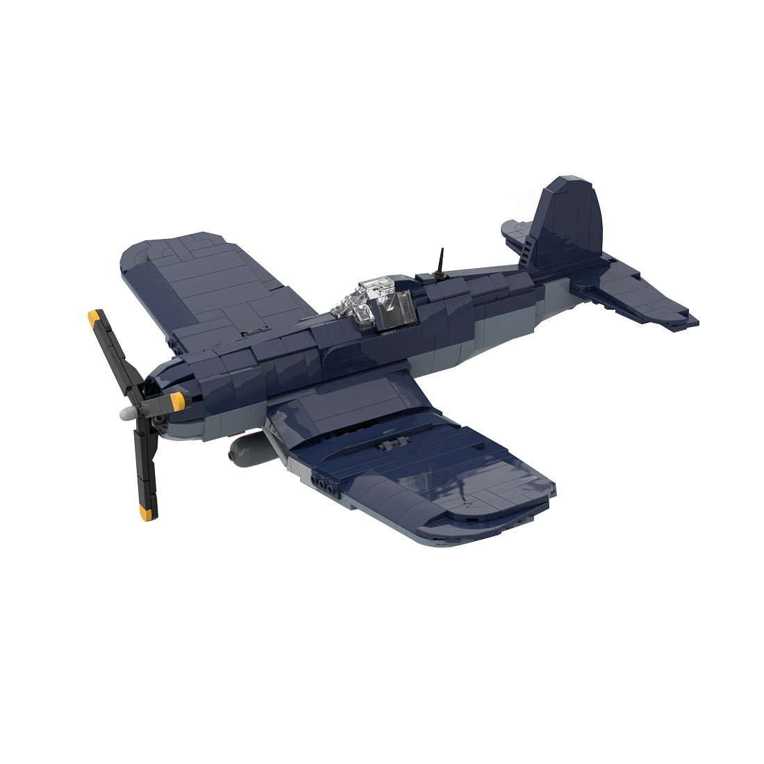 MOC - 213209 F4U - 1 Corsair 1:35 scale model Klemmbausteine - LesDiy - Klemmbausteine