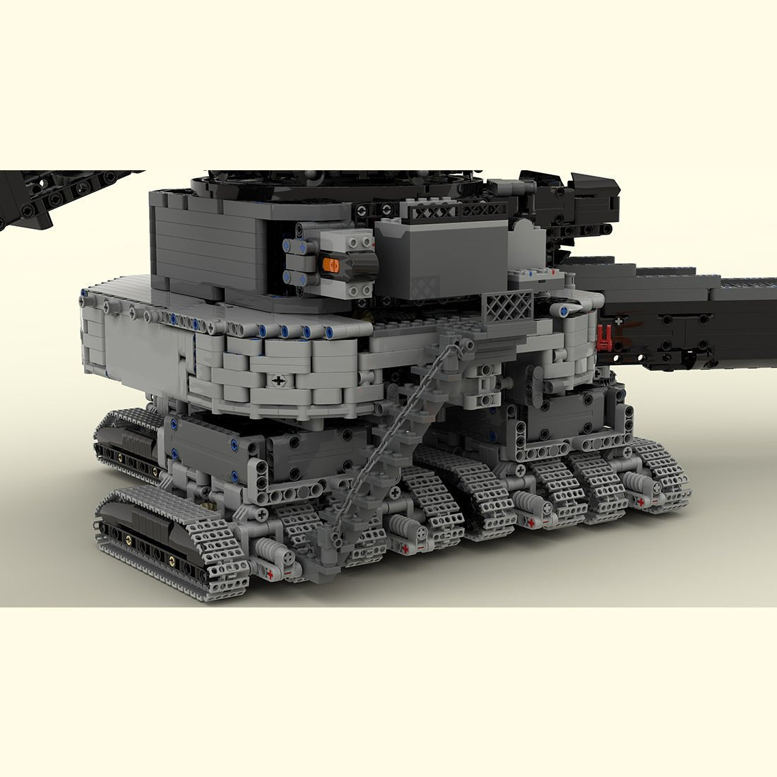 MOC - 213369 Krupp Bagger 293 Klemmbausteine - LesDiy - Klemmbausteine