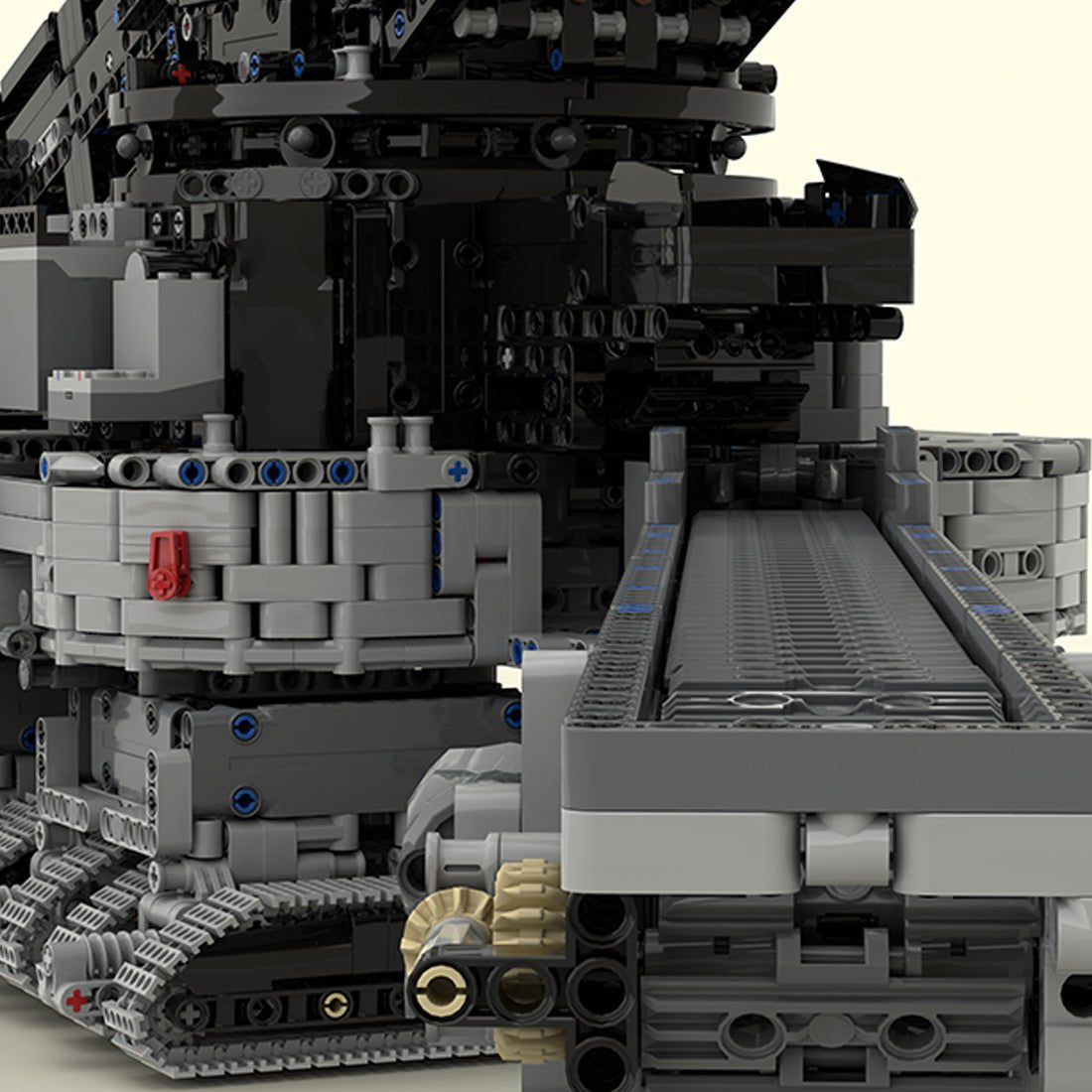 MOC - 213369 Krupp Bagger 293 Klemmbausteine - LesDiy - Klemmbausteine