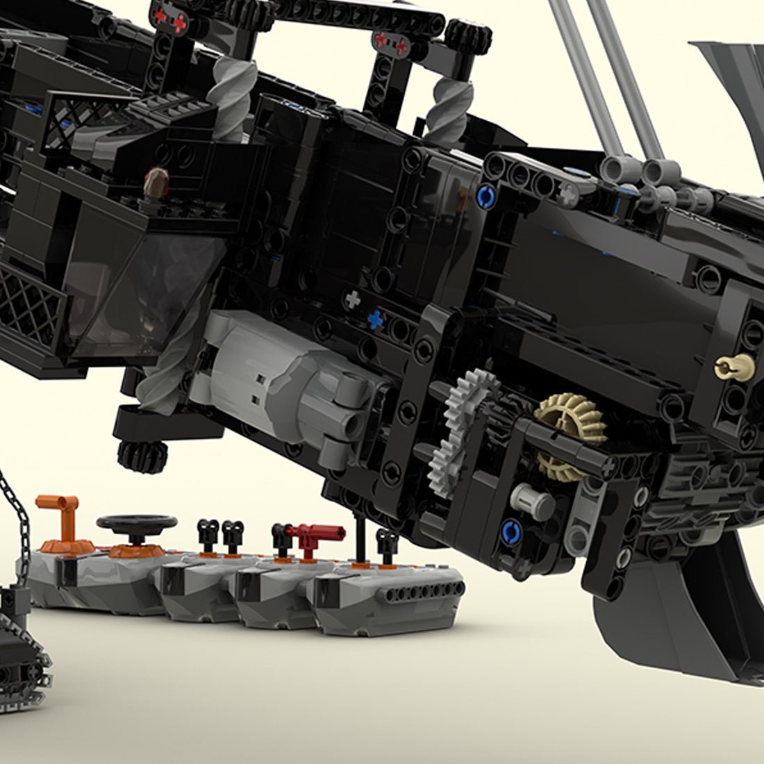 MOC - 213369 Krupp Bagger 293 Klemmbausteine - LesDiy - Klemmbausteine