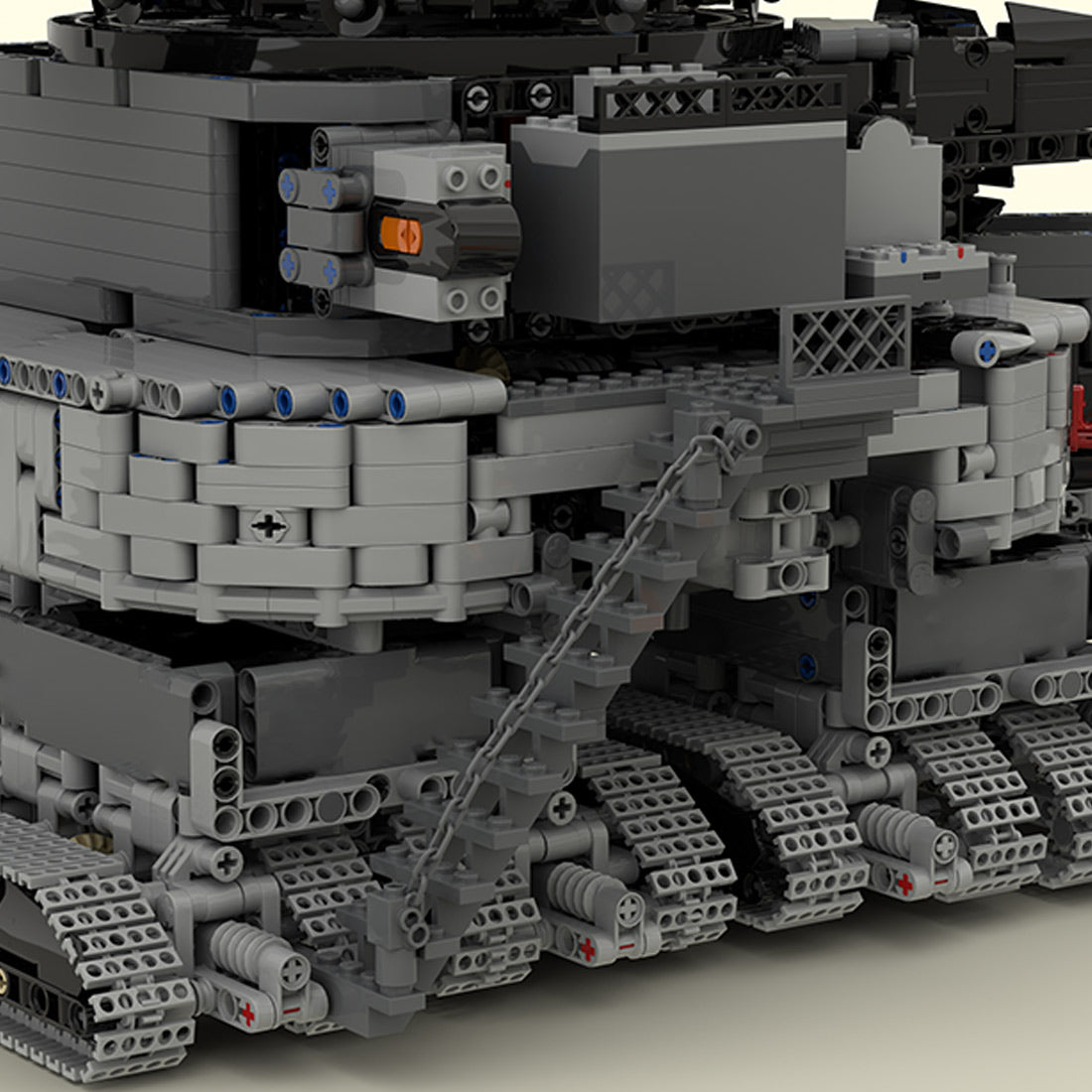 MOC - 213369 Krupp Bagger 293 Klemmbausteine - LesDiy - Klemmbausteine