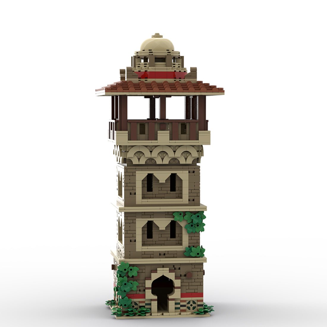 MOC - 213448 Age of Empires - Guard Tower (Middle Eastern) Klemmbausteine - LesDiy - Klemmbausteine