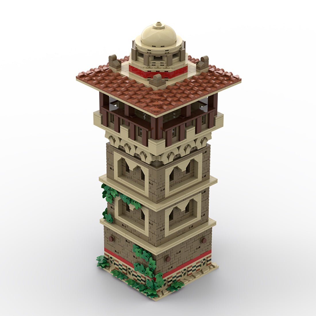 MOC - 213448 Age of Empires - Guard Tower (Middle Eastern) Klemmbausteine - LesDiy - Klemmbausteine