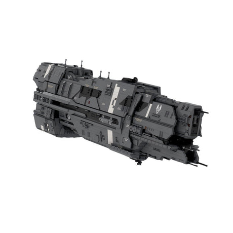 MOC - 213777 Valiant - Class Super - Heavy Cruiser - UNSC Terminus Klemmbausteine - LesDiy - Klemmbausteine