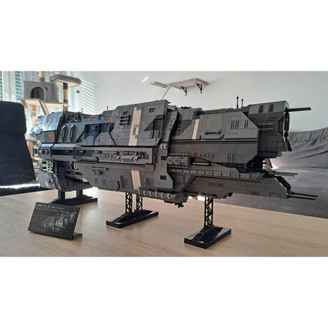 MOC - 213777 Valiant - Class Super - Heavy Cruiser - UNSC Terminus Klemmbausteine - LesDiy - Klemmbausteine