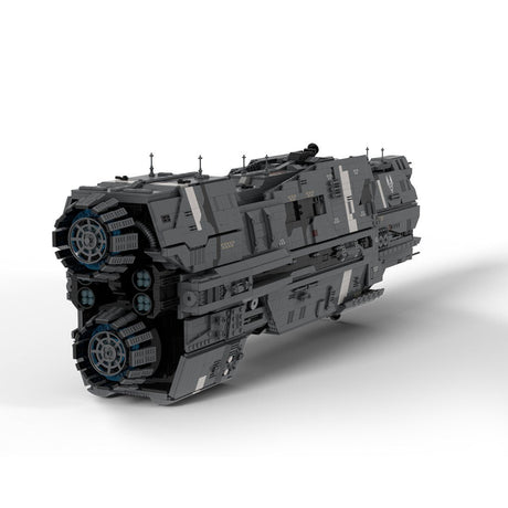 MOC - 213777 Valiant - Class Super - Heavy Cruiser - UNSC Terminus Klemmbausteine - LesDiy - Klemmbausteine