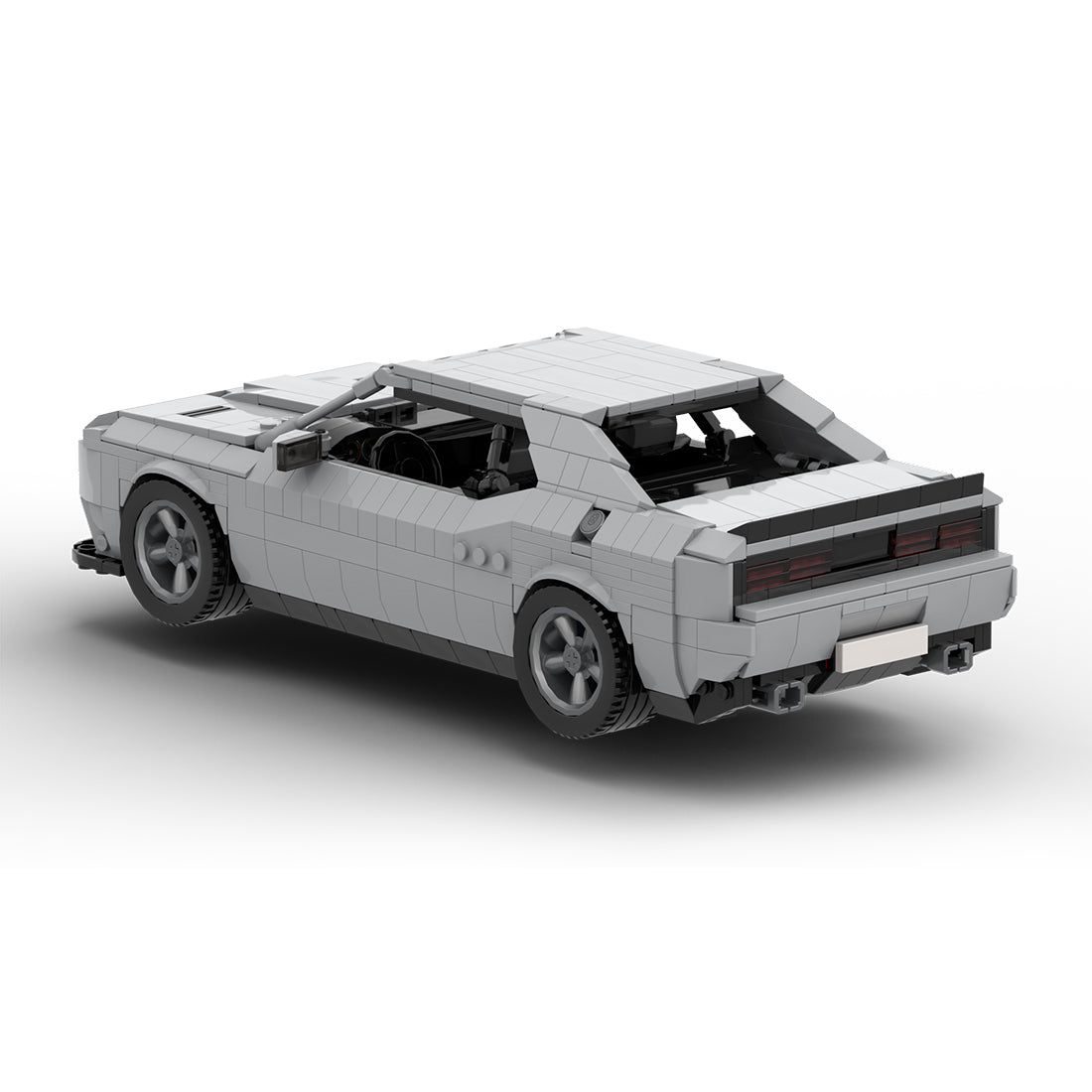 MOC - 213856 1/17 Scale Dodge Challenger Hellcat Klemmbausteine - LesDiy - Klemmbausteine