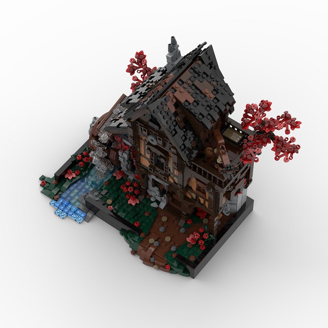 MOC - 214249 Watermill Klemmbausteine - LesDiy - Klemmbausteine