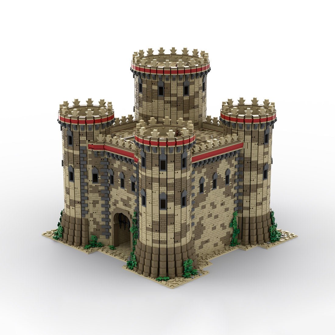 MOC - 214290 Age of Empires - Castle (Middle Eastern) Klemmbausteine - LesDiy - Klemmbausteine