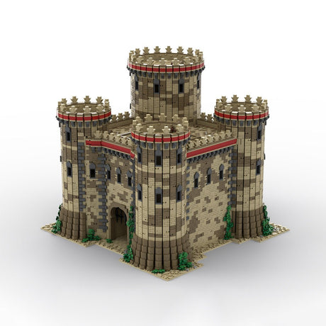 MOC - 214290 Age of Empires - Castle (Middle Eastern) Klemmbausteine - LesDiy - Klemmbausteine