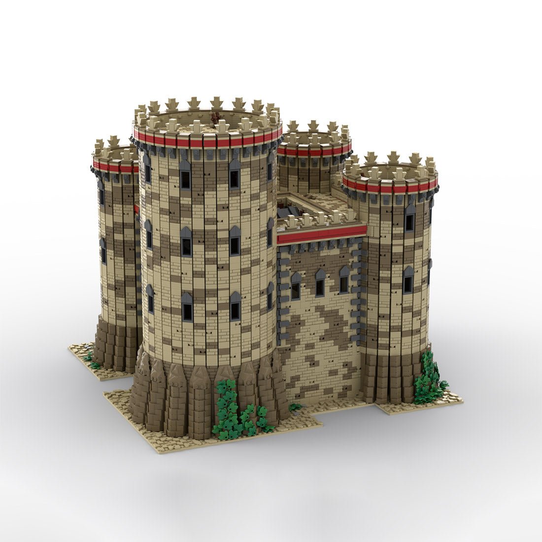 MOC - 214290 Age of Empires - Castle (Middle Eastern) Klemmbausteine - LesDiy - Klemmbausteine