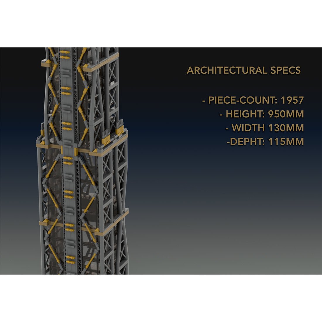 MOC - 214484 The Zenolith Building Klemmbausteine - LesDiy - Klemmbausteine