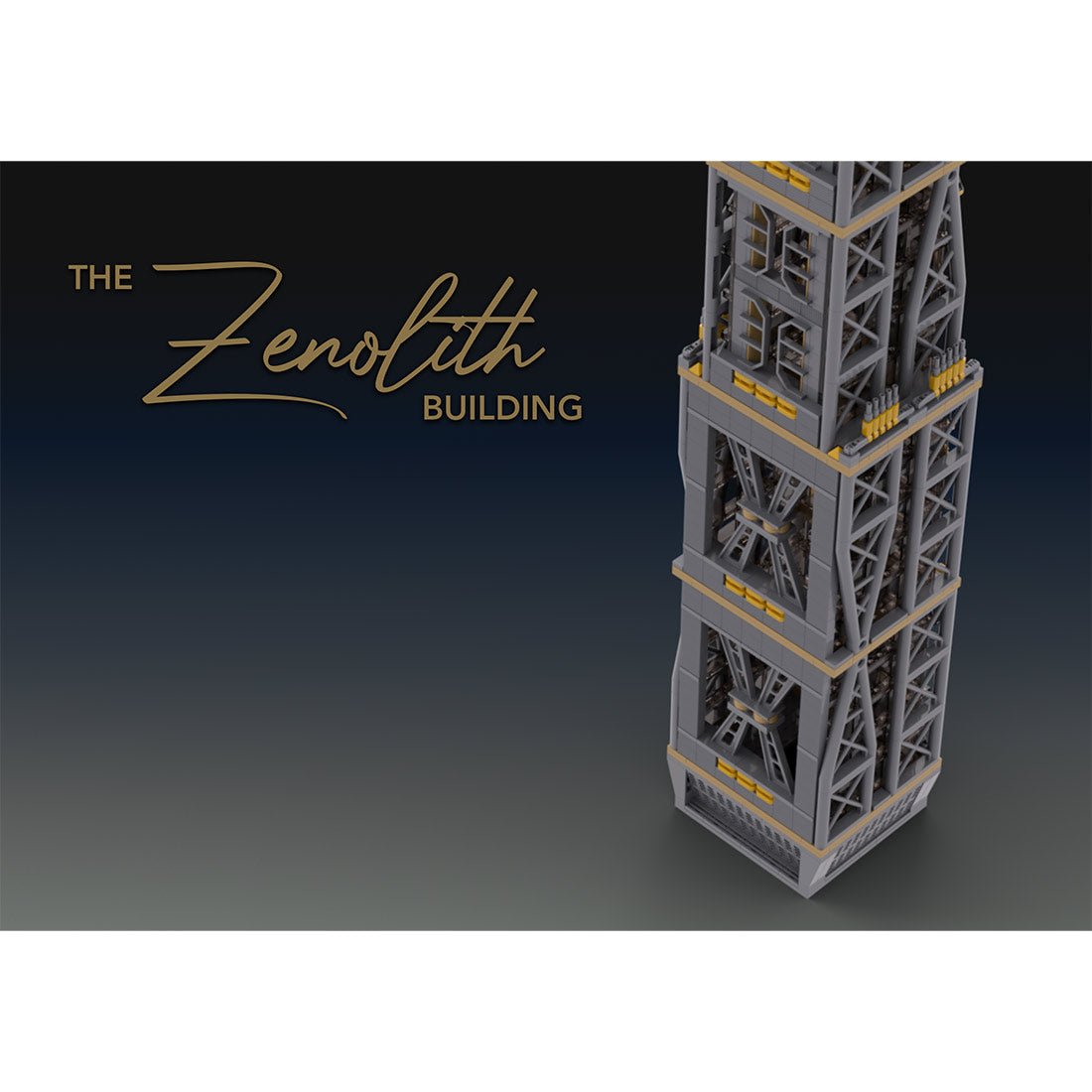 MOC - 214484 The Zenolith Building Klemmbausteine - LesDiy - Klemmbausteine