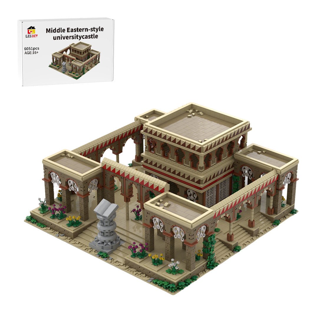 MOC - 214522 Age of Empires - University (Middle Eastern) Klemmbausteine - LesDiy - Klemmbausteine