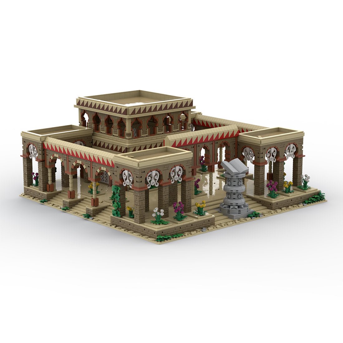 MOC - 214522 Age of Empires - University (Middle Eastern) Klemmbausteine - LesDiy - Klemmbausteine
