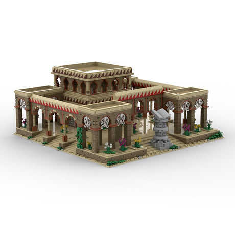 MOC - 214522 Age of Empires - University (Middle Eastern) Klemmbausteine - LesDiy - Klemmbausteine