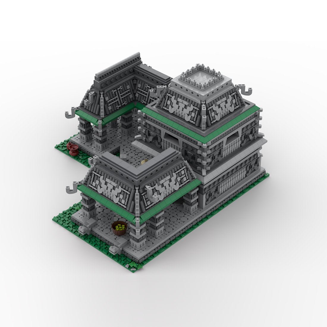 MOC - 214540 Age of Empires - Town Center (Native American) Klemmbausteine - LesDiy - Klemmbausteine