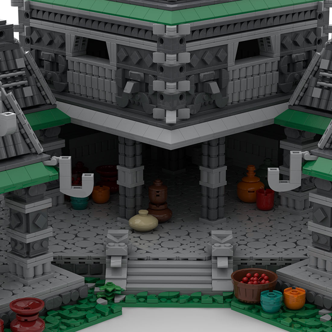 MOC - 214540 Age of Empires - Town Center (Native American) Klemmbausteine - LesDiy - Klemmbausteine