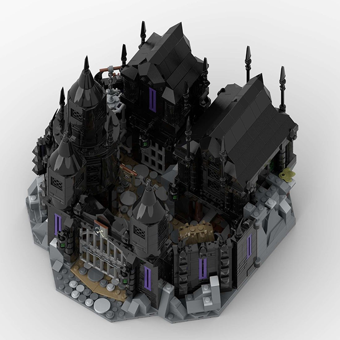 MOC - 214995 Necropolis Klemmbausteine - LesDiy - Klemmbausteine