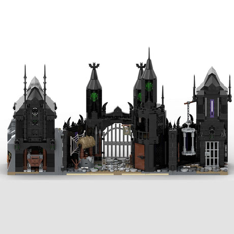 MOC - 214995 Necropolis Klemmbausteine - LesDiy - Klemmbausteine