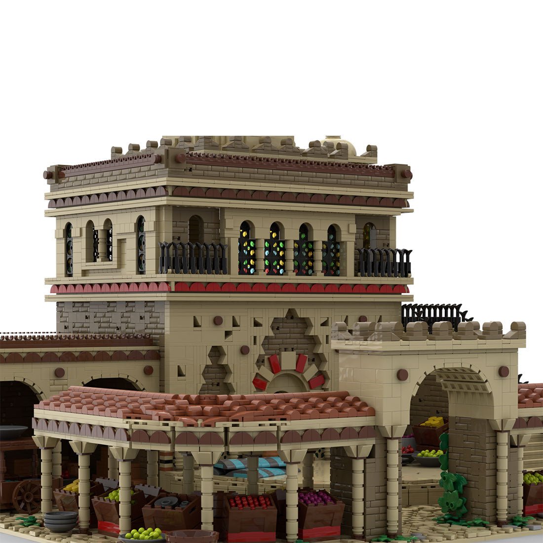 MOC - 215251 Age of Empires - Market (Middle Eastern) Klemmbausteine - LesDiy - Klemmbausteine