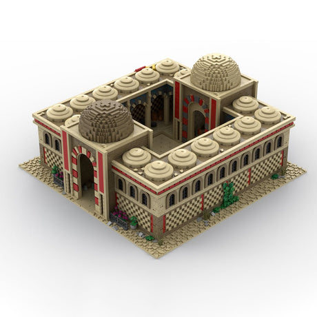 MOC - 215422 Age of Empires - Caravanserai (Middle Eastern) Klemmbausteine - LesDiy - Klemmbausteine