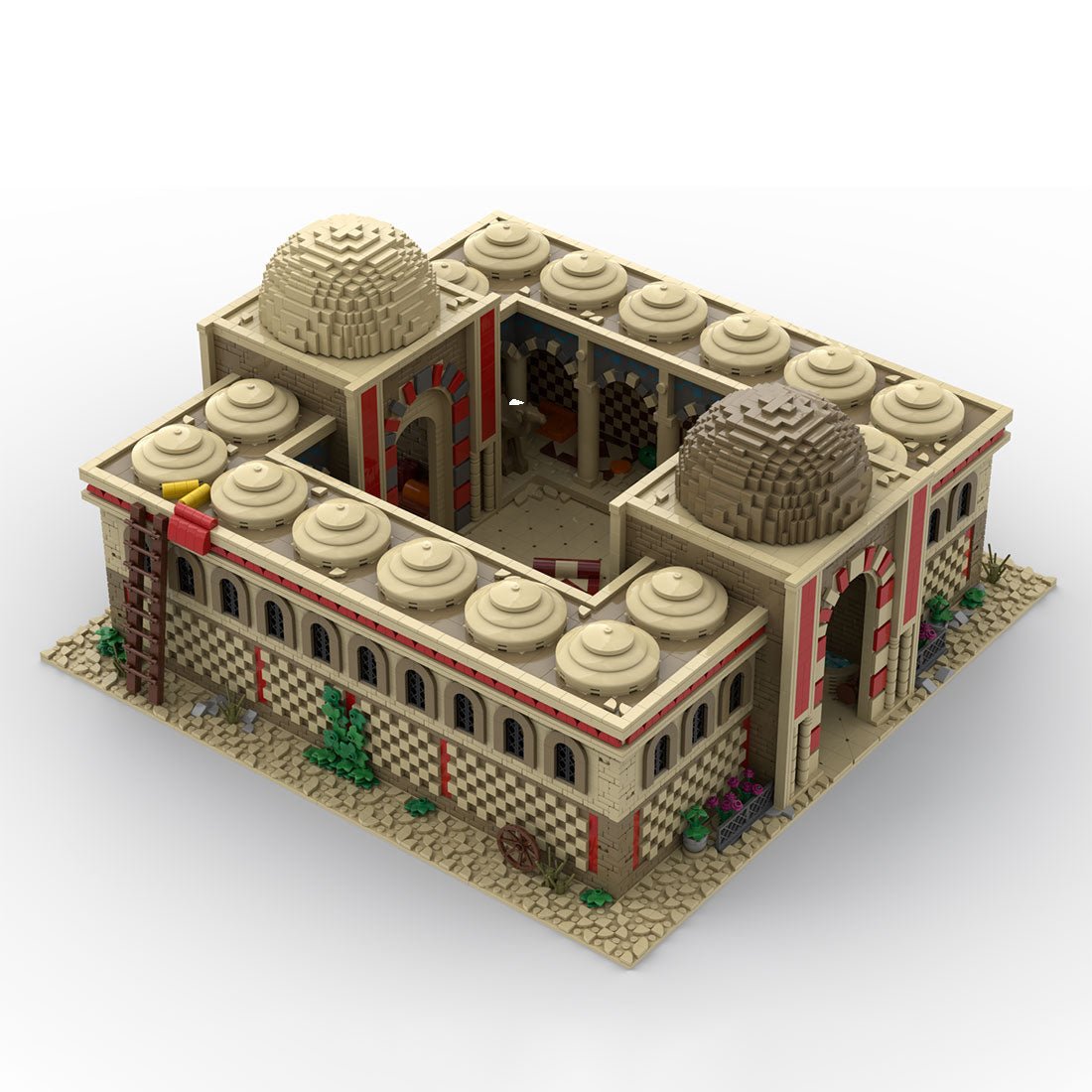 MOC - 215422 Age of Empires - Caravanserai (Middle Eastern) Klemmbausteine - LesDiy - Klemmbausteine