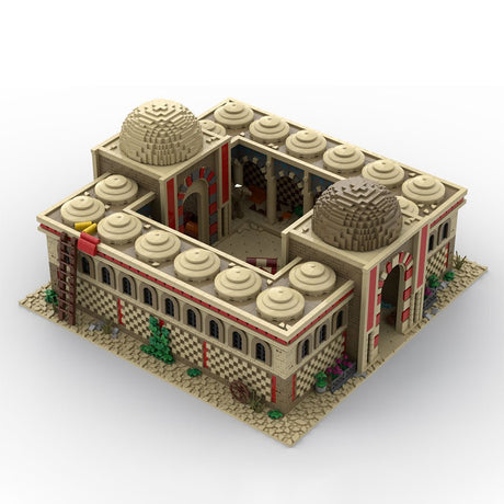 MOC - 215422 Age of Empires - Caravanserai (Middle Eastern) Klemmbausteine - LesDiy - Klemmbausteine
