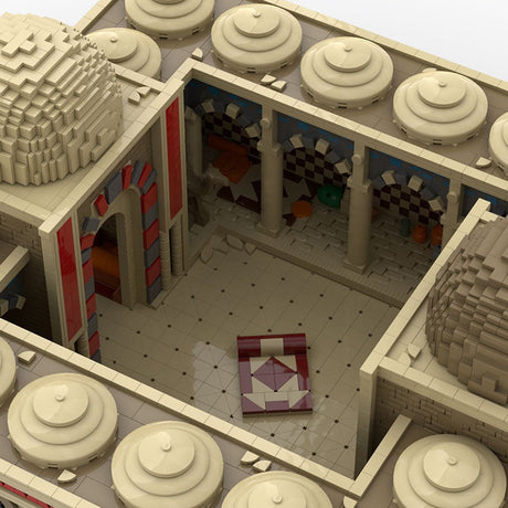 MOC - 215422 Age of Empires - Caravanserai (Middle Eastern) Klemmbausteine - LesDiy - Klemmbausteine