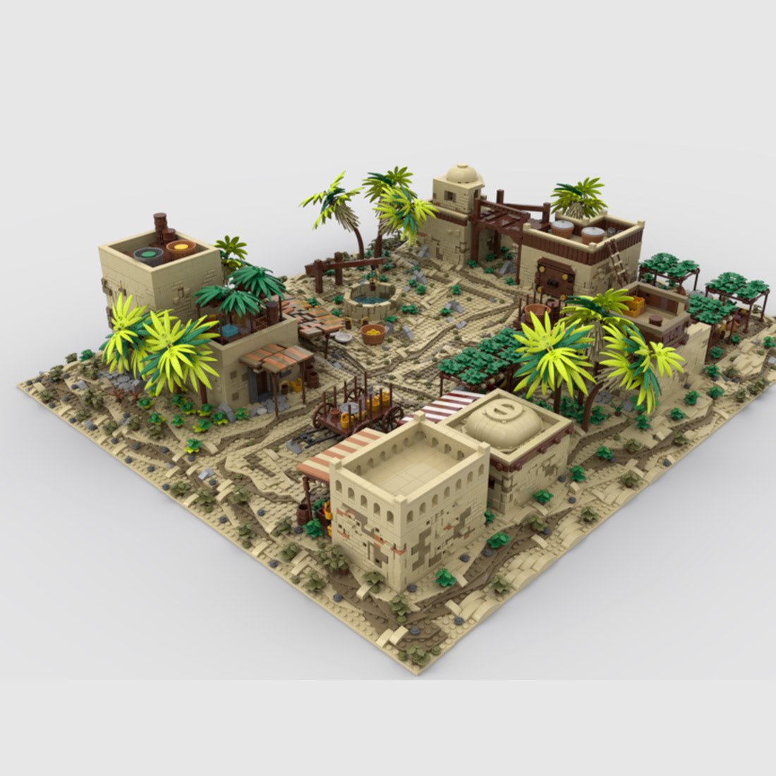 MOC - 215645 Egyptian Market Klemmbausteine - LesDiy - Klemmbausteine