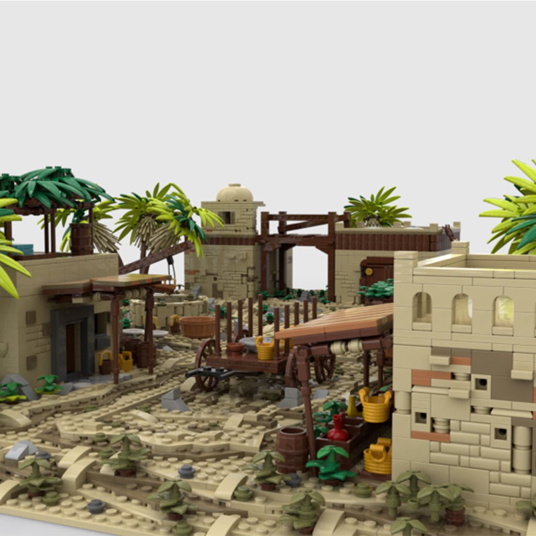 MOC - 215645 Egyptian Market Klemmbausteine - LesDiy - Klemmbausteine