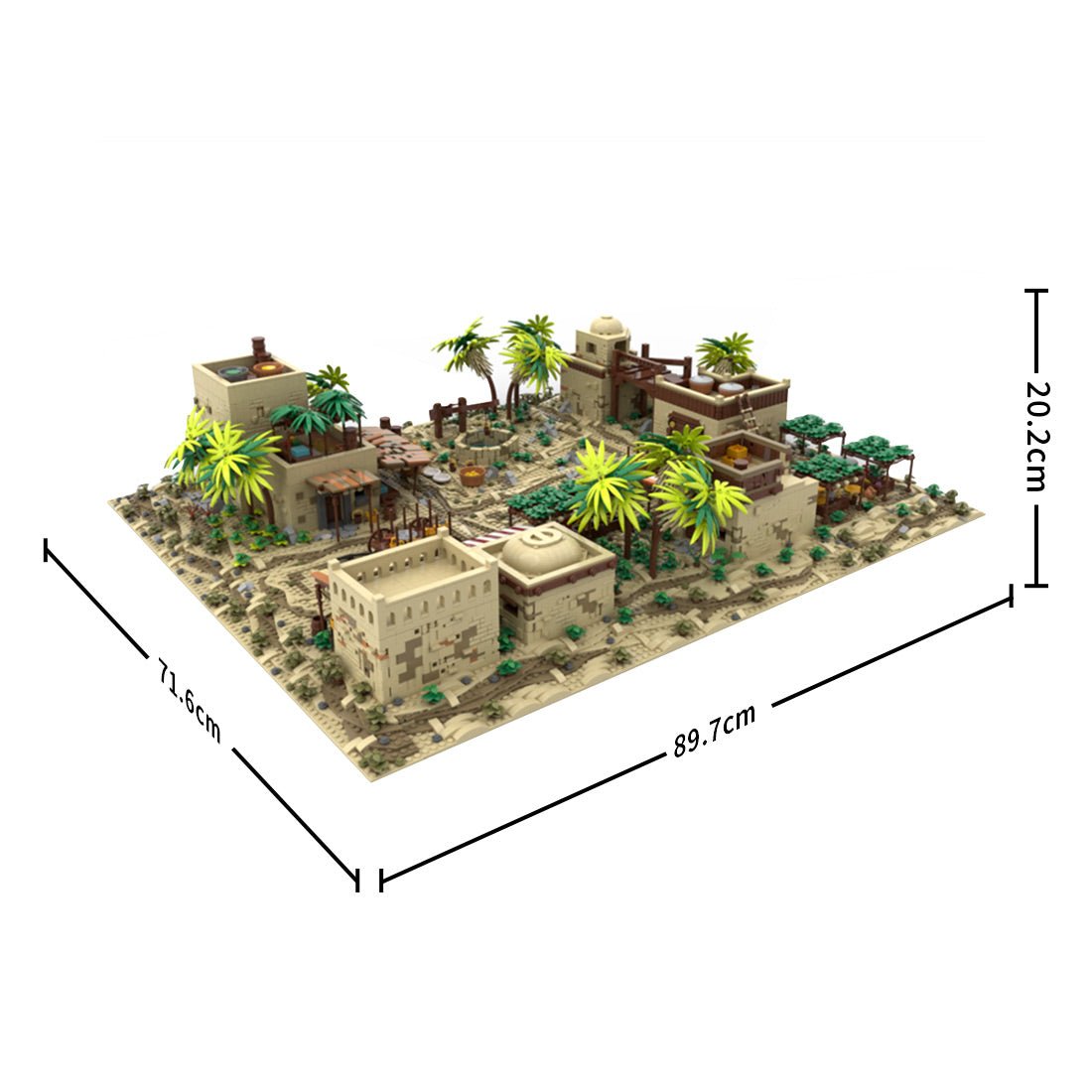 MOC - 215645 Egyptian Market Klemmbausteine - LesDiy - Klemmbausteine