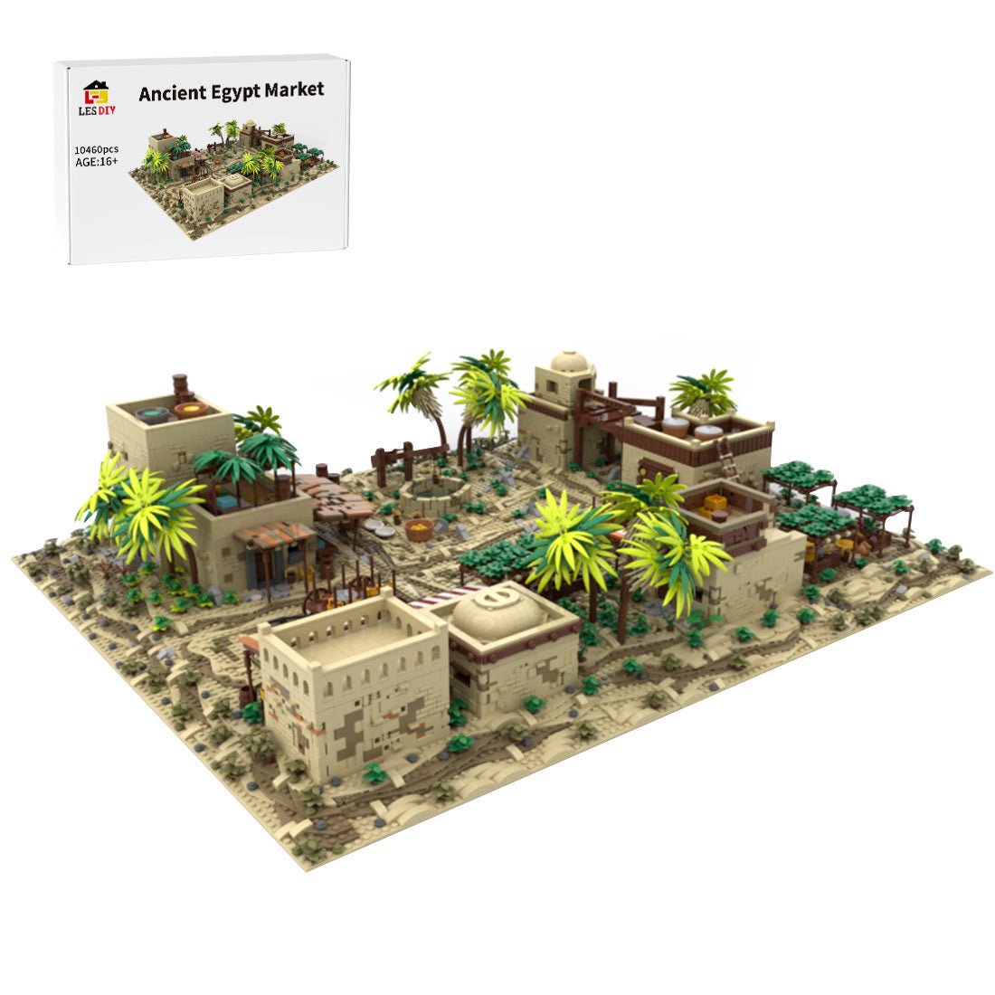 MOC - 215645 Egyptian Market Klemmbausteine - LesDiy - Klemmbausteine