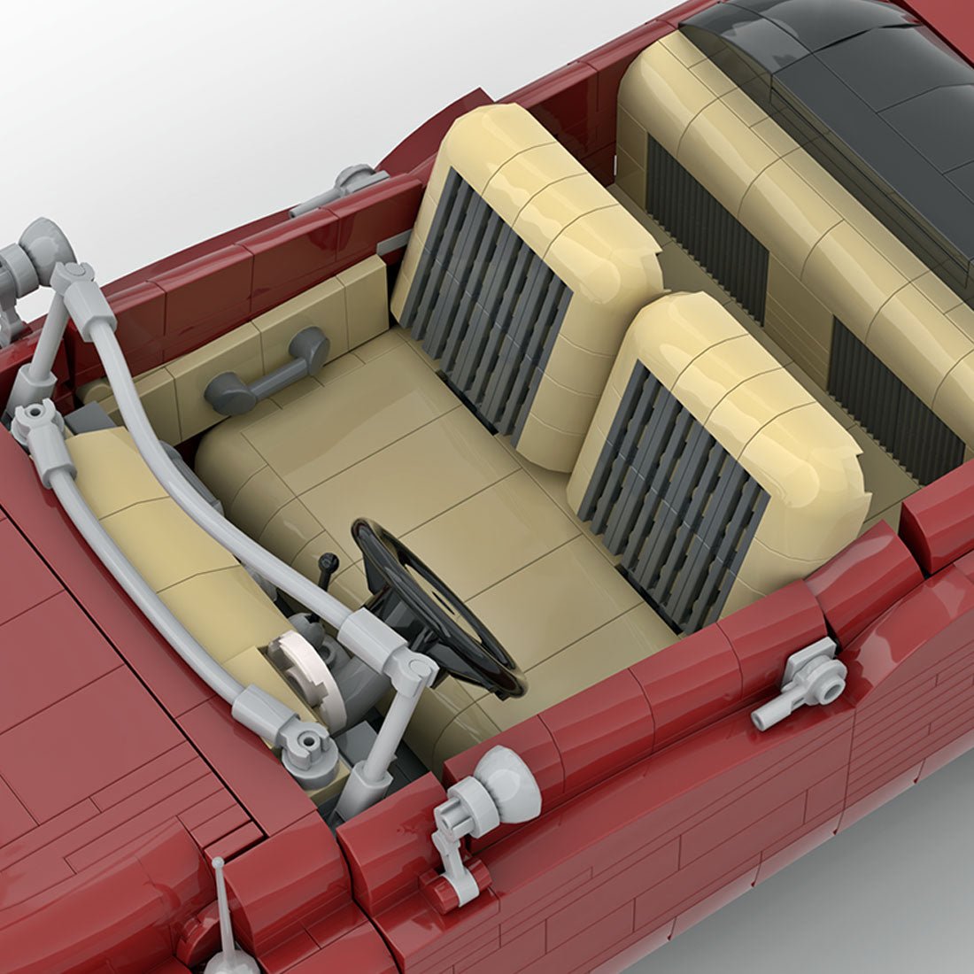 MOC - 216040 1953 Buick Skylark Convertible Klemmbausteine - LesDiy - Klemmbausteine
