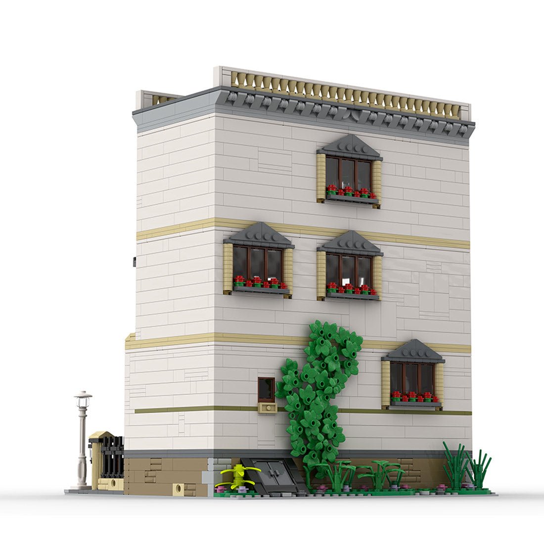 MOC - 216160 Classicistic Villa Klemmbausteine - LesDiy - Klemmbausteine