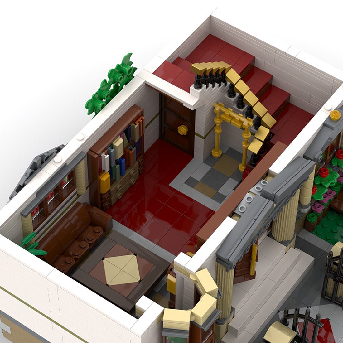 MOC - 216160 Classicistic Villa Klemmbausteine - LesDiy - Klemmbausteine