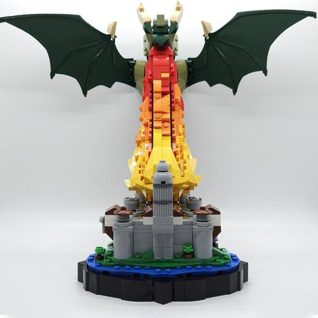 MOC - 216225 Dragon Attack on the Citadel Klemmbausteine - LesDiy - Klemmbausteine