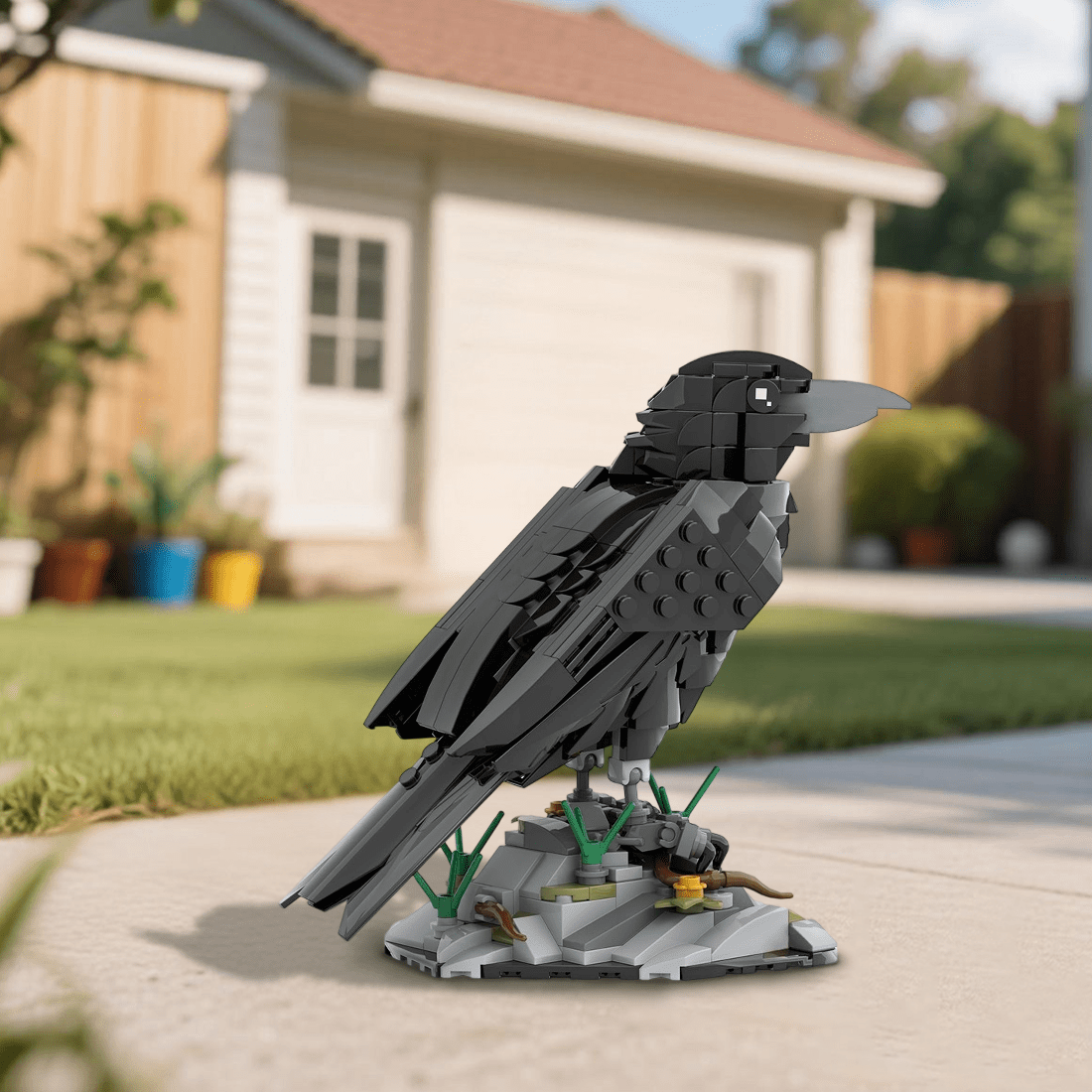 MOC - 217187 Raven Klemmbausteine - LesDiy - Klemmbausteine