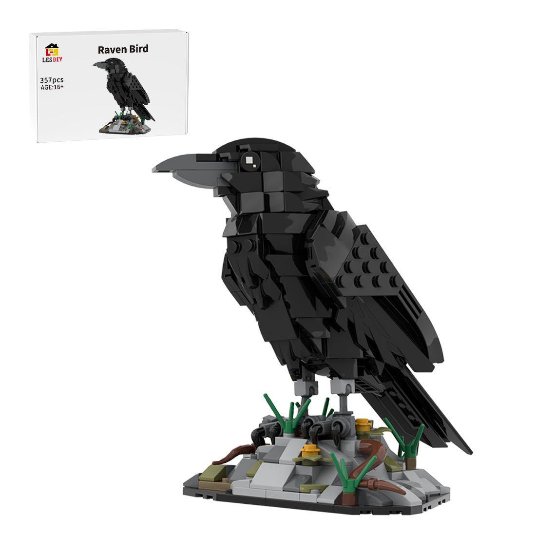 MOC - 217187 Raven Klemmbausteine - LesDiy - Klemmbausteine